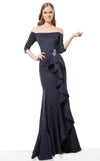 Jovani Long Off Shoulder Formal Dress 68429 - The Dress Outlet