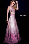 Jovani Long Ombre Two Piece Prom Dress 54471 - The Dress Outlet