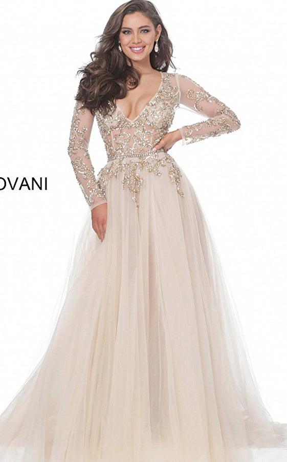 Jovani Long Prom Dress 00638 - The Dress Outlet