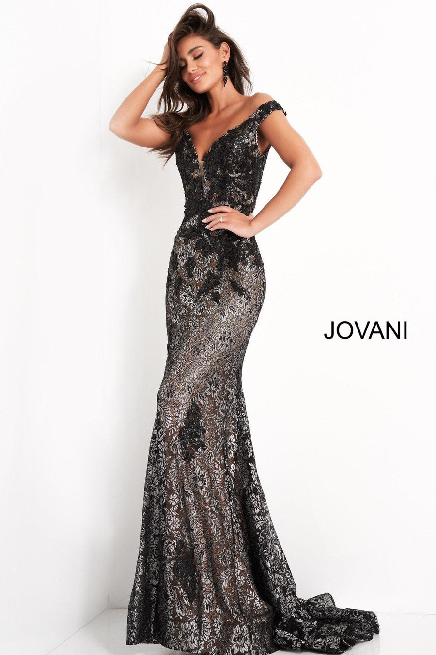 Jovani Long Prom Dress 06437 - The Dress Outlet