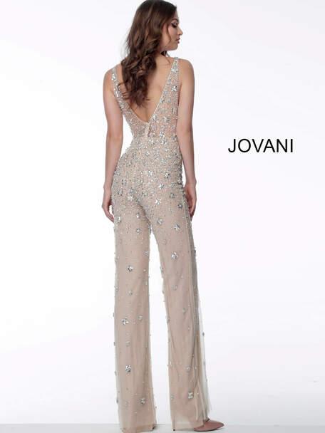 Jovani Long Prom Jumpsuit 65331 - The Dress Outlet