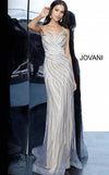 Jovani Long Prom Spaghetti Dress 02408 - The Dress Outlet