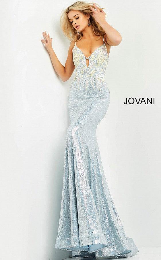 Jovani Long Sequin Prom Dress 06226 - The Dress Outlet