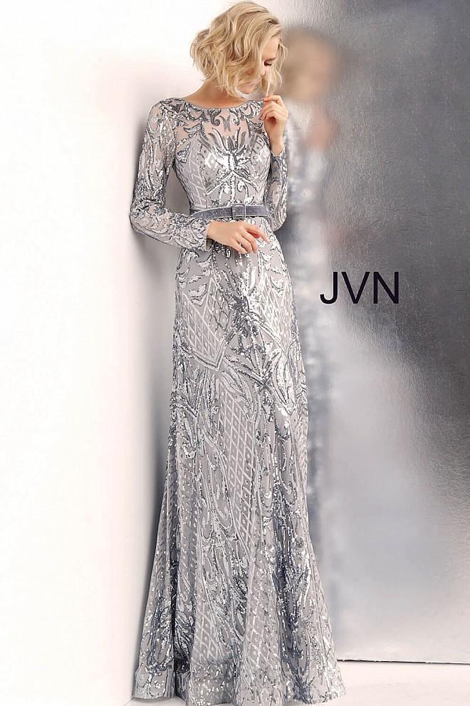 Jovani Long Sleeve Prom Long Dress Sale - The Dress Outlet