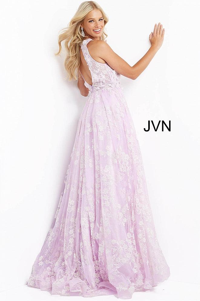 Jovani Long Sleeveless Embellished Prom Gown 08567 - The Dress Outlet