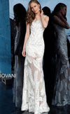 Jovani Long Sleeveless Wedding Dress Sale - The Dress Outlet