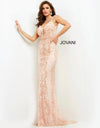 Jovani Long Spaghetti Strap Prom Dress 62908 - The Dress Outlet