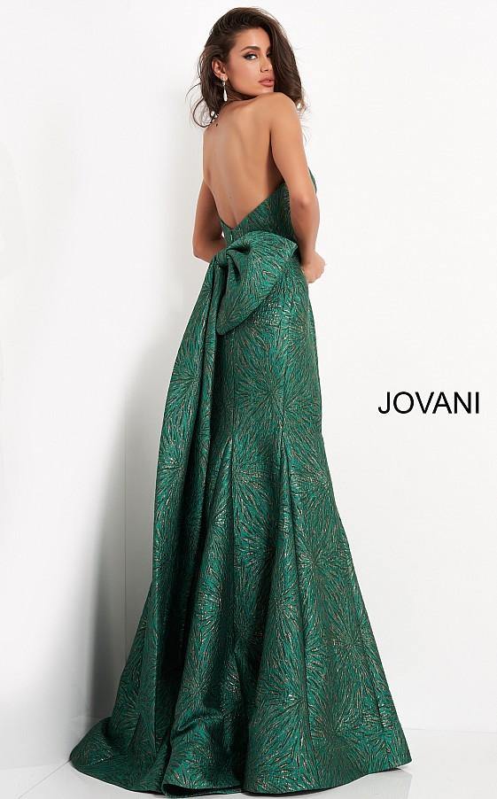 Jovani Long Strapless Mermaid Prom Dress 04158 - The Dress Outlet