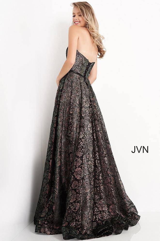 Jovani Long Strapless Prom Dress JVN02324 - The Dress Outlet