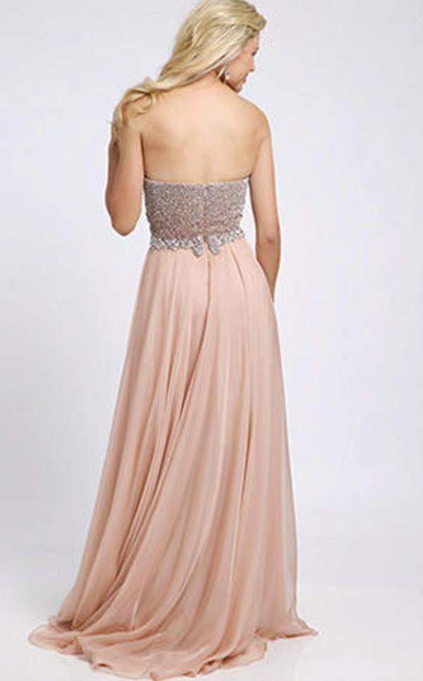 Jovani Long Strapless Prom Dress 88908 - The Dress Outlet