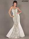 Jovani Mermaid Long Fitted Prom Dress 5241 - The Dress Outlet