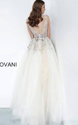 Jovani Multi Embellished Prom Ballgown 1816 - The Dress Outlet