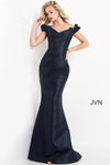 Jovani Off Shoulder Mermaid Long Prom Dress 04717 - The Dress Outlet