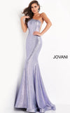 Jovani One Shoulder Fitted Long Prom Gown 06367 - The Dress Outlet