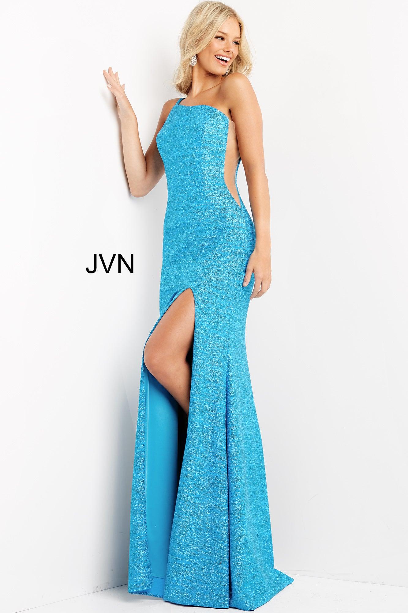 Violet Jovani 06126 One Shoulder Long Formal Prom Dress for $420.0 ...