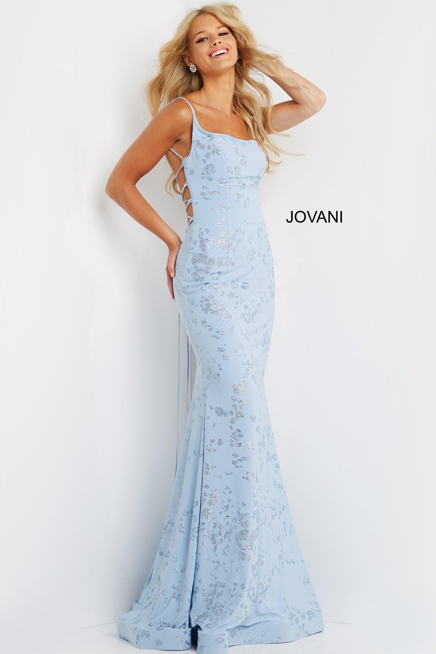 Jovani One Shoulder Long Formal Prom Gown 06202 - The Dress Outlet