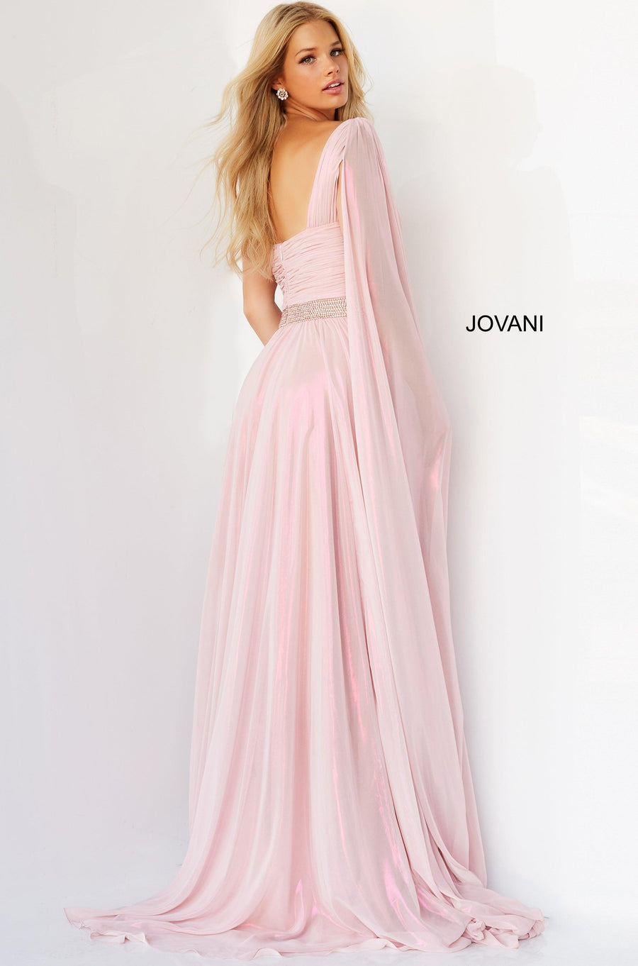 Jovani One Shoulder Long Prom Gown 07248 - The Dress Outlet