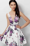 Jovani Print Short Homecoming Dress JVN62625 - The Dress Outlet