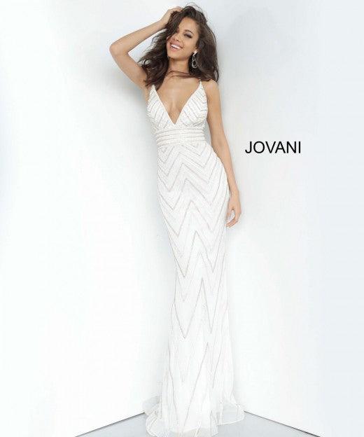 Jovani Prom Long Formal Beaded Dress 2267 - The Dress Outlet