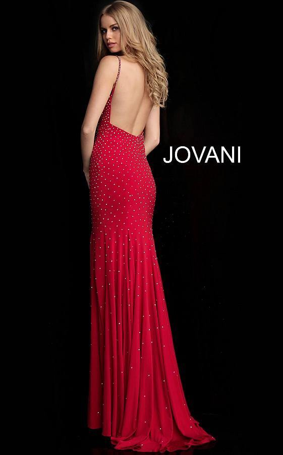 Jovani Prom Long Formal Fitted Evening Dress 63563 - The Dress Outlet