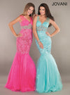 Jovani Prom Long Formal Mermaid Dress 158908 - The Dress Outlet