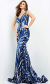 Jovani Prom Long Formal Mermaid Gown 06153 - The Dress Outlet