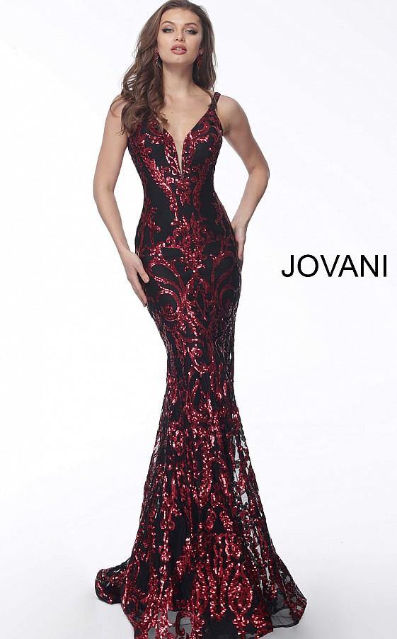 Jovani Prom Long Fitted Sleeveless Dress 63350 - The Dress Outlet