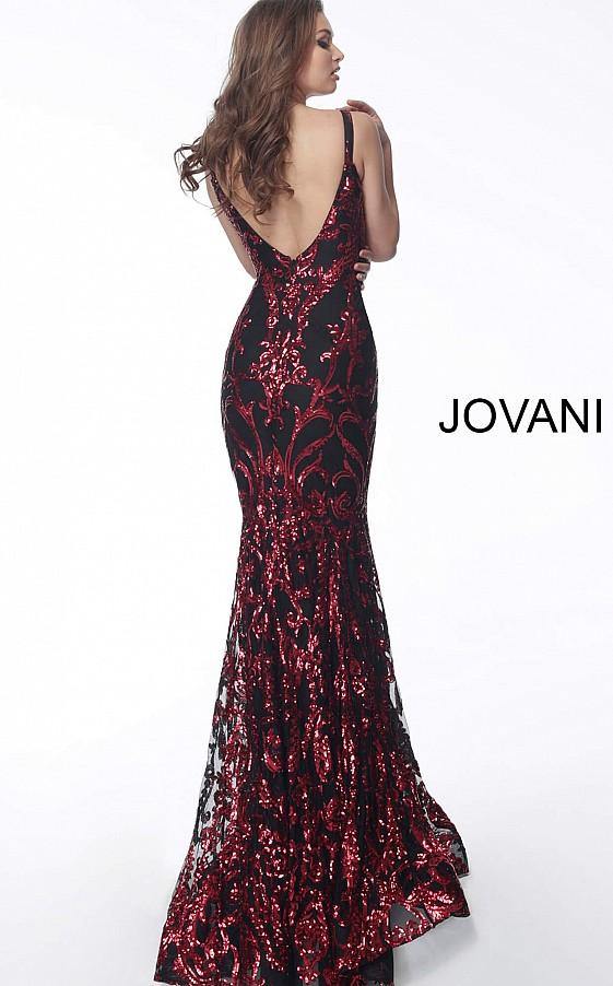 Jovani Prom Long Fitted Sleeveless Dress 63350 - The Dress Outlet