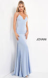 Jovani Prom Long Fitted Tie Back Dress 00625 - The Dress Outlet