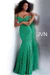 Jovani Prom Long Lace Formal Mermaid Dress 62564 - The Dress Outlet