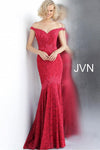 Jovani Prom Long Lace Formal Mermaid Dress 62564 - The Dress Outlet