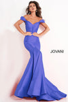 Jovani Prom Long Off Shoulder Mermaid Dress 02359 - The Dress Outlet