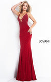 Jovani Prom Long Sexy Beaded Evening Dress 1114 - The Dress Outlet