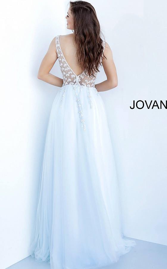 Jovani Prom Long Sleeveless Ball Gown 3958 - The Dress Outlet