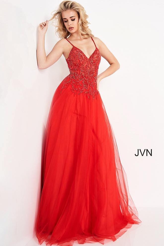 Jovani Prom Long Sleeveless Dress JVN4396 - The Dress Outlet