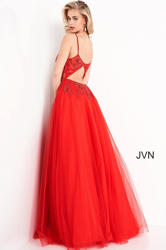 Jovani Prom Long Sleeveless Dress JVN4396 - The Dress Outlet