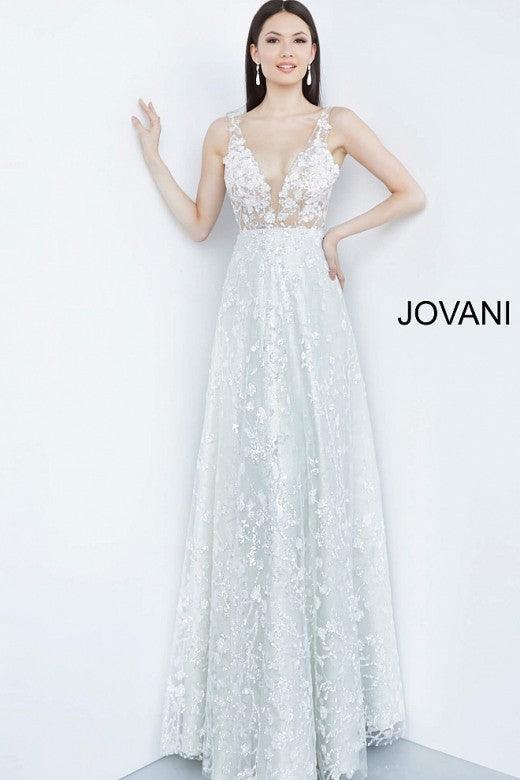 Jovani Prom Long Sleeveless Formal Dress 03462 - The Dress Outlet