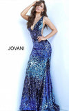 Jovani Prom Long Sleeveless Fitted Dress 3192 - The Dress Outlet