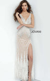 Jovani Prom Long Sleeveless Fitted Dress  55796 - The Dress Outlet