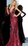 Jovani Prom Long Sleeveless Fitted Sexy Dress 3186 - The Dress Outlet