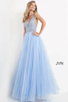 Jovani Prom Long Sleeveless Glitter Ball Gown 05818 - The Dress Outlet