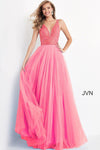 Jovani Prom Long Sleeveless Glitter Ball Gown 05818 - The Dress Outlet