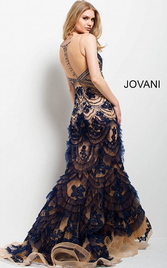 Jovani Prom Long Sleeveless Mermaid Dress 41592 - The Dress Outlet