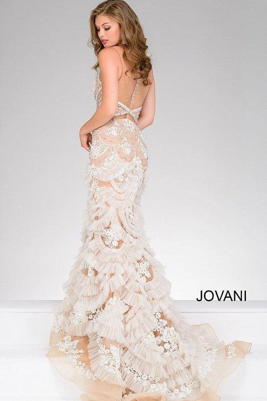 Jovani Prom Long Sleeveless Mermaid Dress 41592 - The Dress Outlet