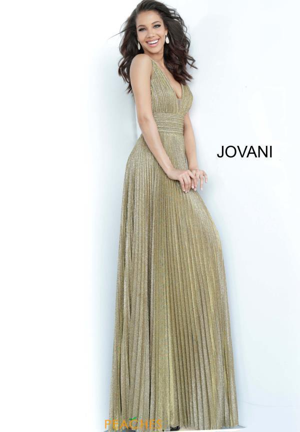 Jovani Prom Long Sleeveless Pleated Dress 2088 - The Dress Outlet