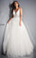 Jovani Prom Long Spaghetti Strap Ball Gown 02840 - The Dress Outlet