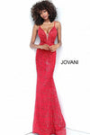 Jovani Prom Long Spaghetti Strap Formal Dress 62517 - The Dress Outlet