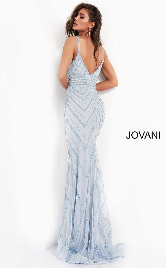 Jovani Prom Long Spaghetti Strap Sexy Dress 2267 - The Dress Outlet