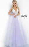 Jovani Prom Long Spaghetti Straps Ball Gown 1310 - The Dress Outlet