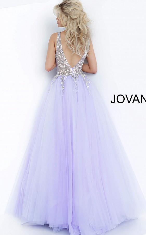 Jovani Prom Long Spaghetti Straps Ball Gown 1310 - The Dress Outlet